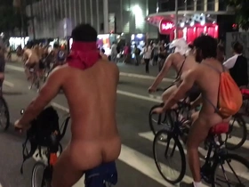 World naked bike ride - brazil