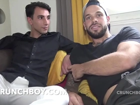 Sandro fucked bareback by the french pornstar kevin david for crunchboy