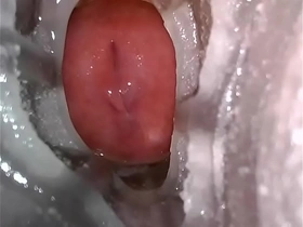 Fucking my fleshlight with in your face cumshot