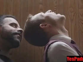 Confessional with a hard hairy horny priest- yespadre.com