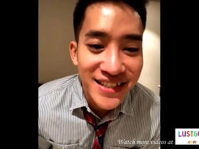I chat with a handsome thai guy on the video call