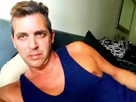 Tricked hot dilf male celebrity cory bernstein to masturbate, finger his big ass,  and eat his cum for me !