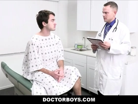 Twink fucked by family doctor during appointment - mason anderson, trent summers