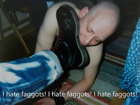 I hate faggots official video mistreat finland skinhead