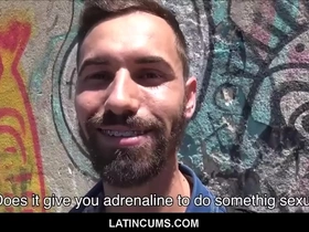 Latincums.com - young amateur straight latin stud with braces fucked for cash pov