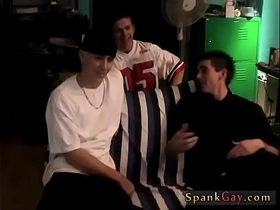 Hot gay spanking first time kelly beats the down hard