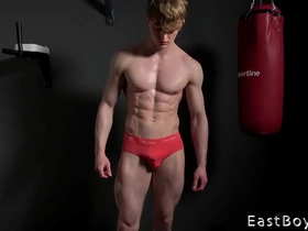 Casting - perfect muscular boy